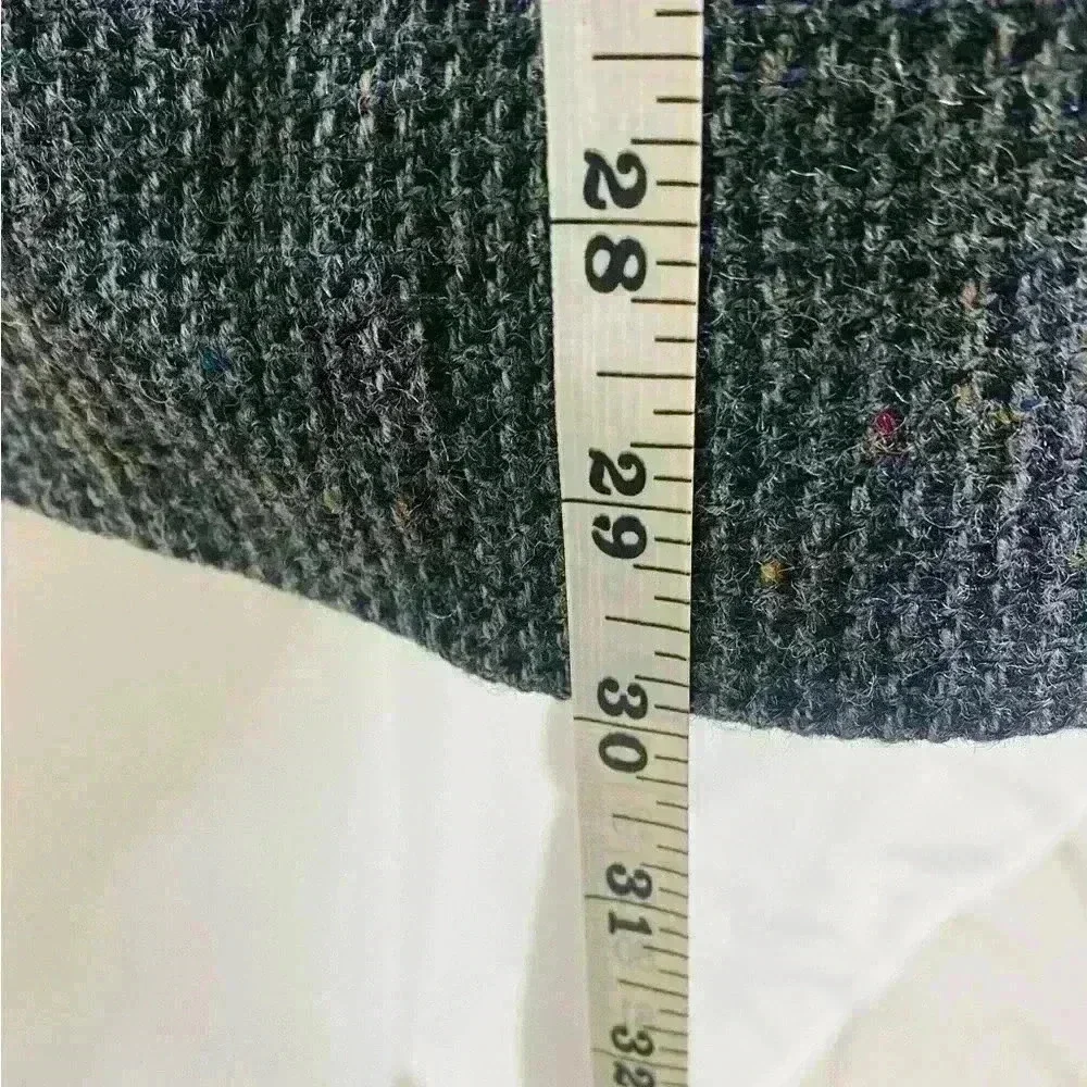 Mens Vintage Grey Stafford‎ 100% Virgin Wool Blazer